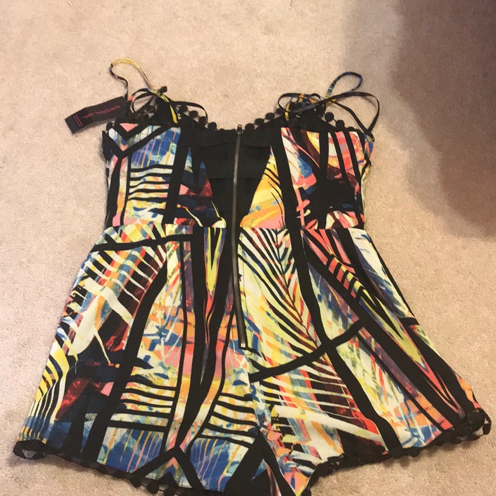 Multi colored romper - Picture 3 of 4